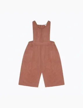 Jumping Jack Jumpsuit in Pink Clay Chunky Cotton Corduroy