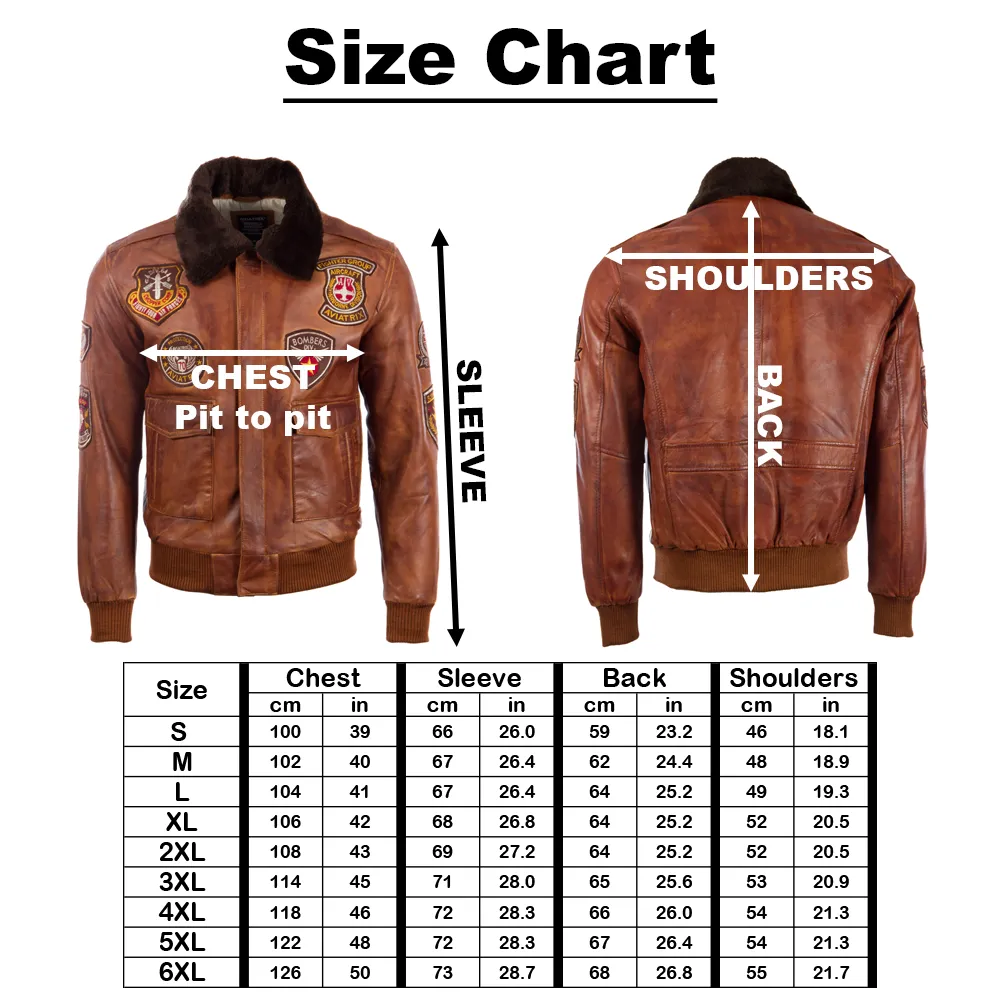 JWR3 Men's Aviator Bomber Jacket - Cocoa