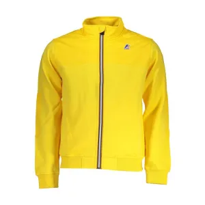 K-WAY Sunshine Yellow Long-Sleeved Zip Sweatshirt