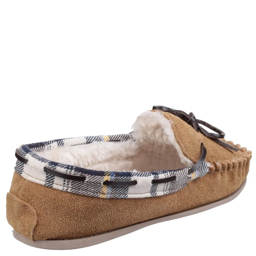 Kilkenny Moccasin Slippers Tan