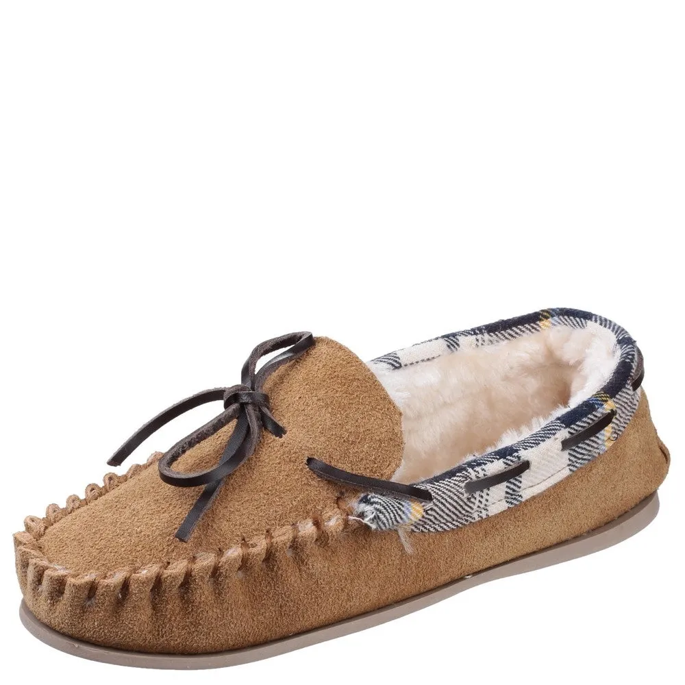 Kilkenny Moccasin Slippers Tan