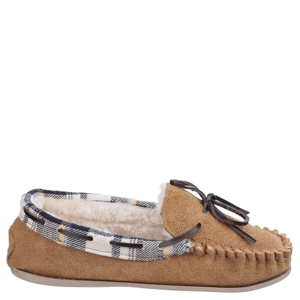 Kilkenny Moccasin Slippers Tan