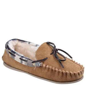 Kilkenny Moccasin Slippers Tan