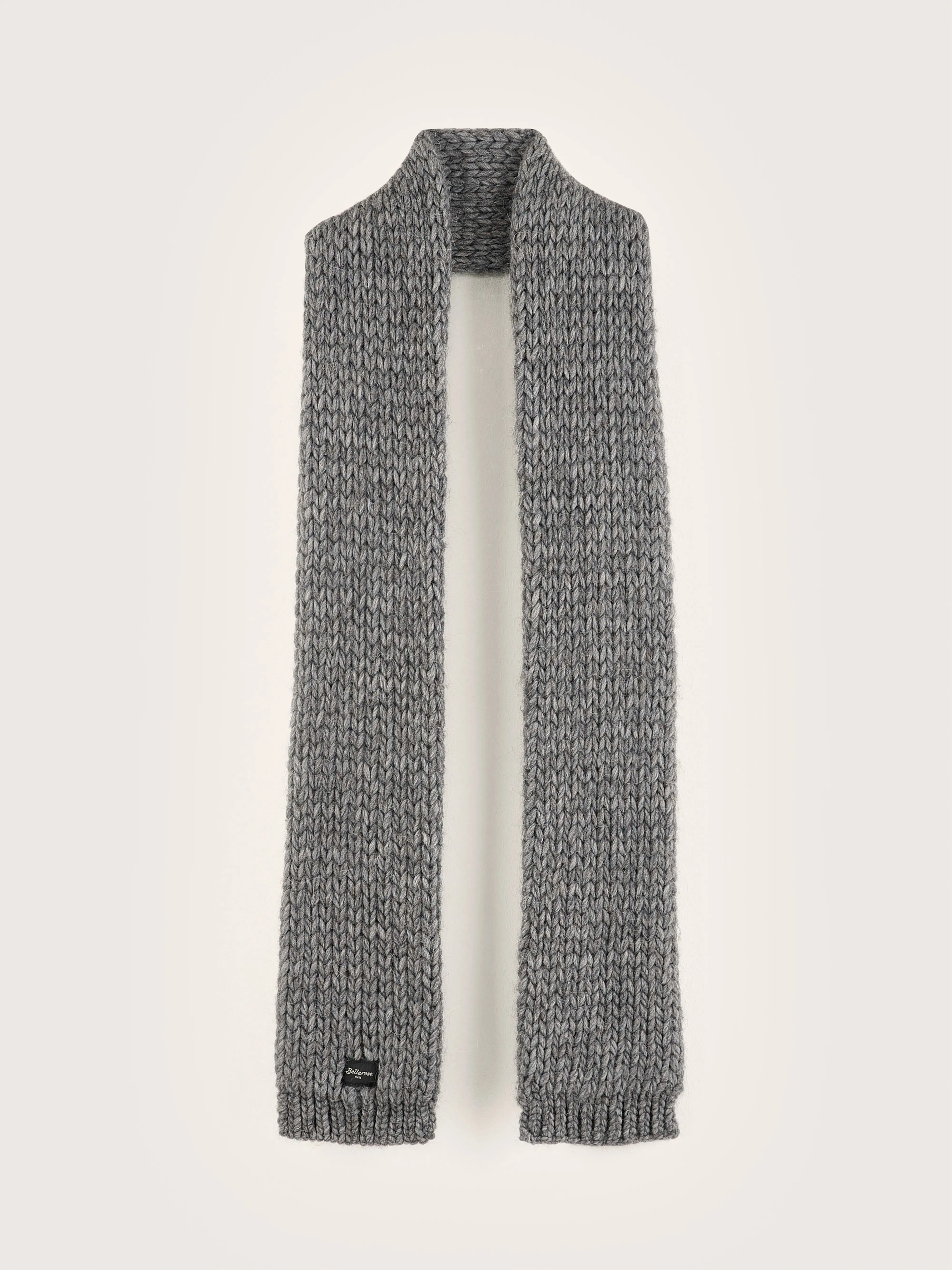 Kou knitted scarf (242 / W / MID GREY)