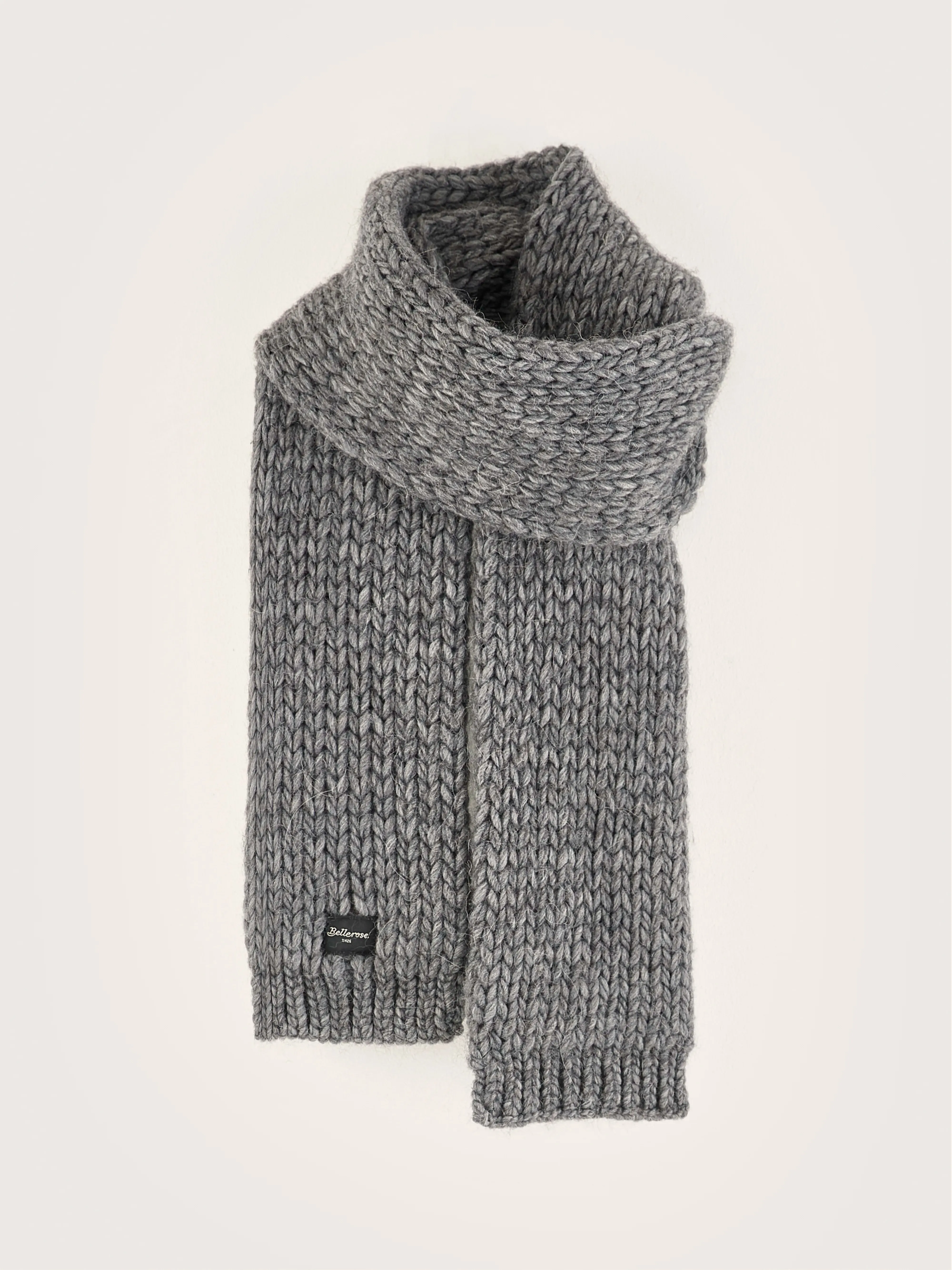 Kou knitted scarf (242 / W / MID GREY)