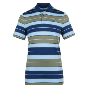 Lacoste Golf Block Stripe Polo Shirt