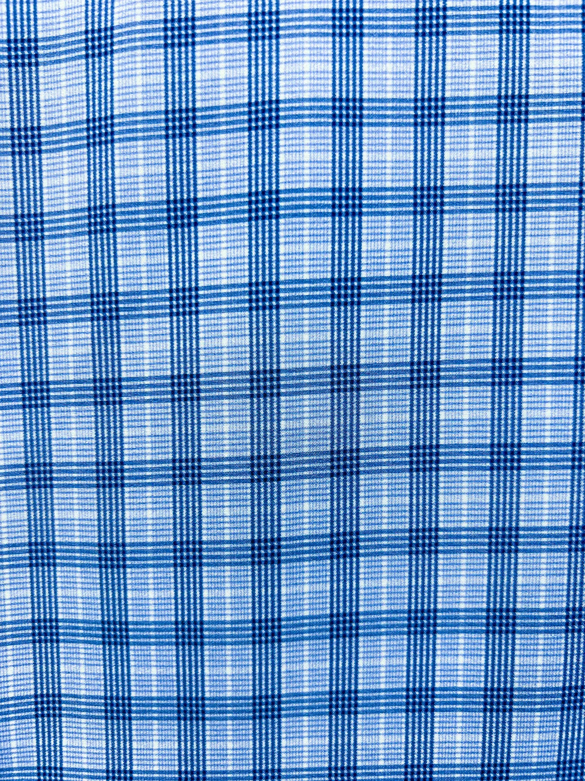 Large Plaid Performance Dress Shirt