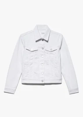 Le Vintage Denim Jacket in White