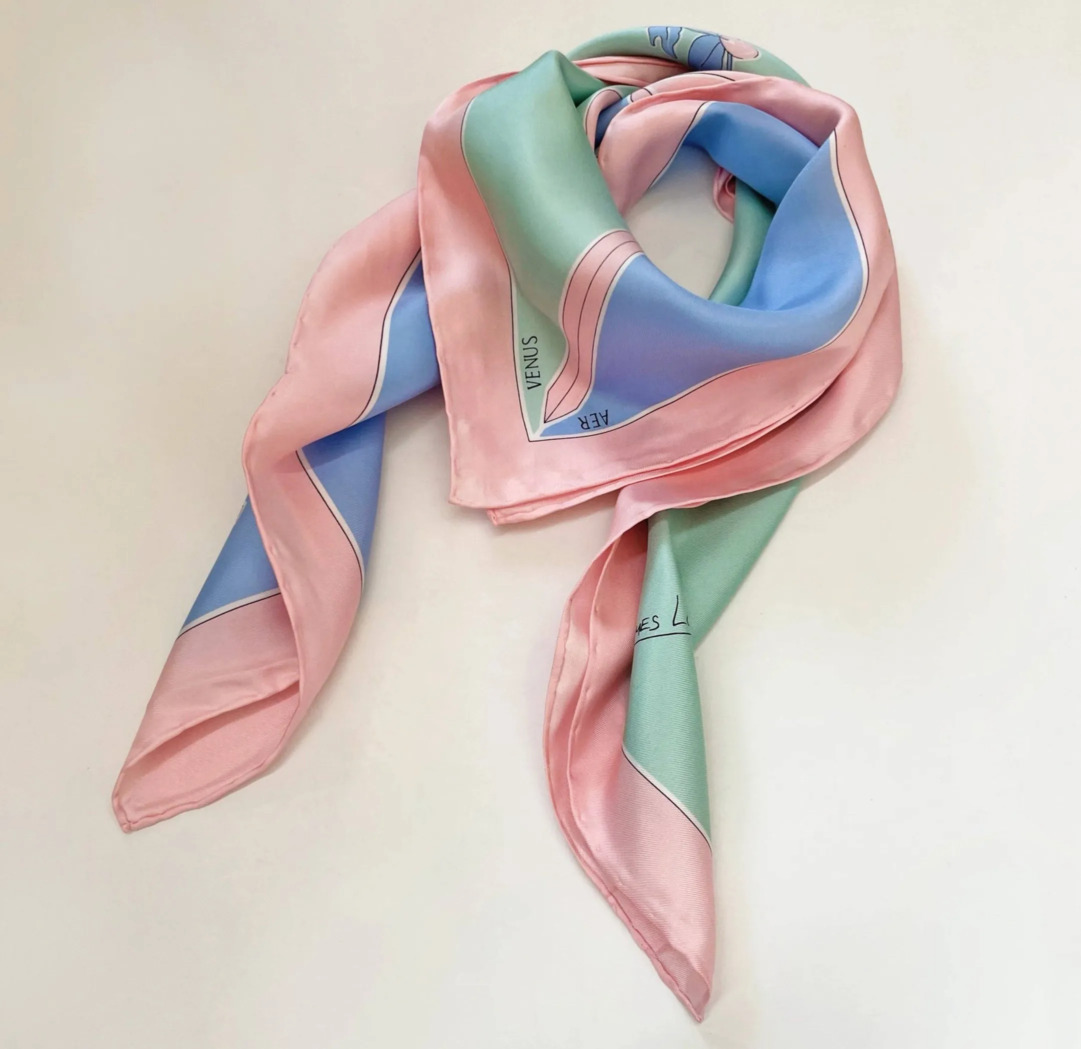 LIBRA SILK SCARF - JACQUES LECONTE