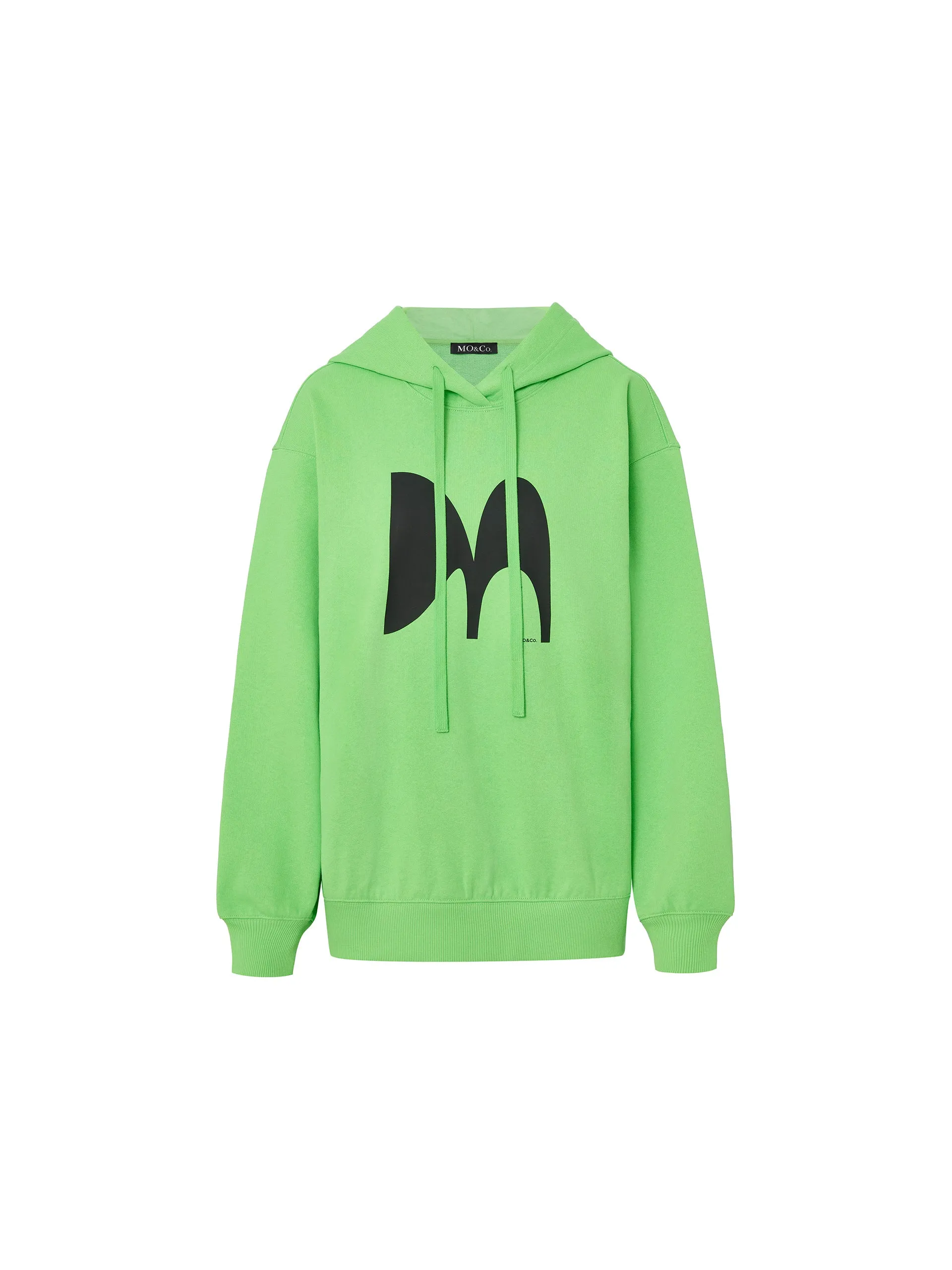 Logo Drawstring Hooded Sweatshirt