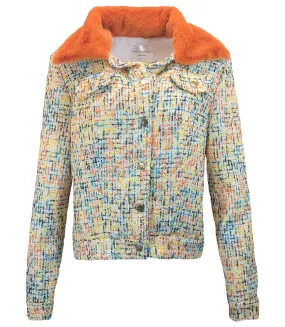 Madison Maison™ Multicolor Fur Collar Jacket