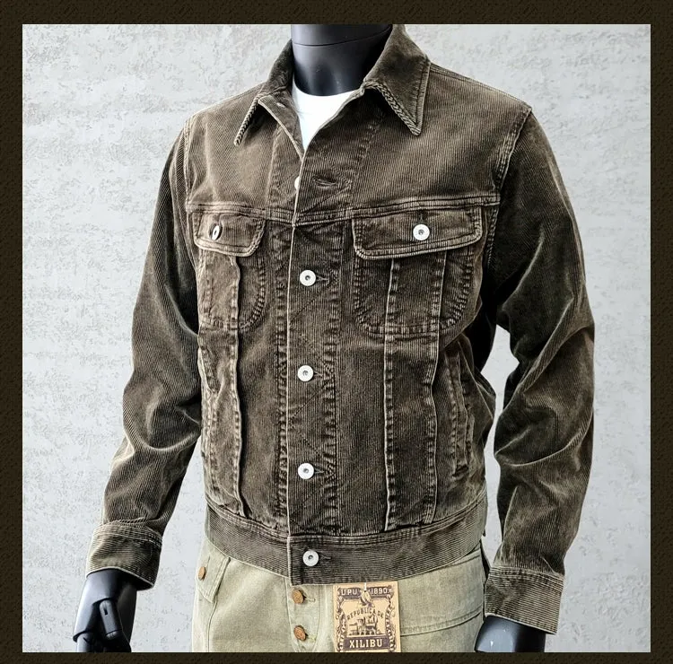 Men's Corduroy Trucker Jacket