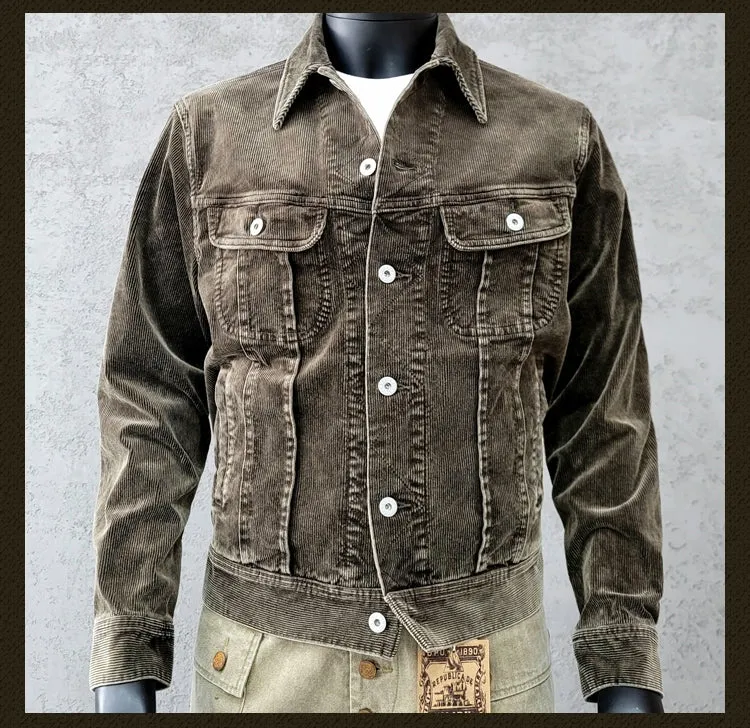 Men's Corduroy Trucker Jacket