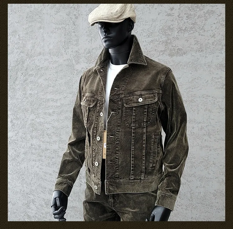 Men's Corduroy Trucker Jacket