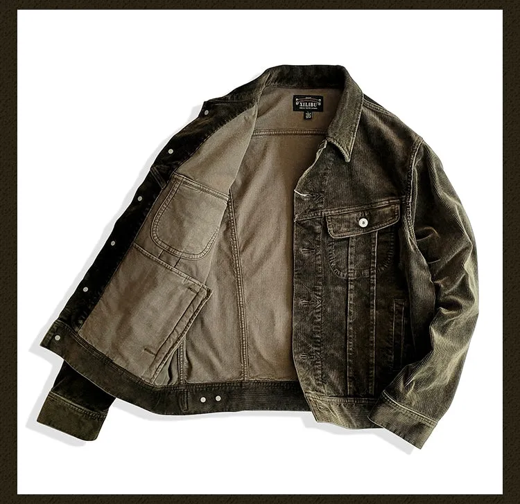 Men's Corduroy Trucker Jacket