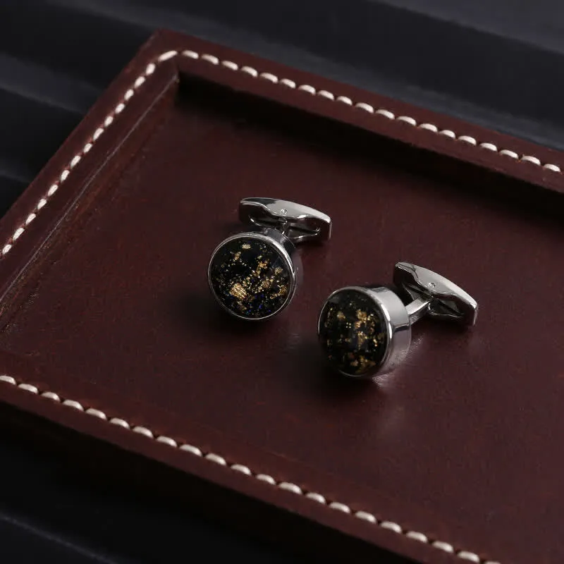 Men's Luxury Simple Gentleman Shirt Cufflinks