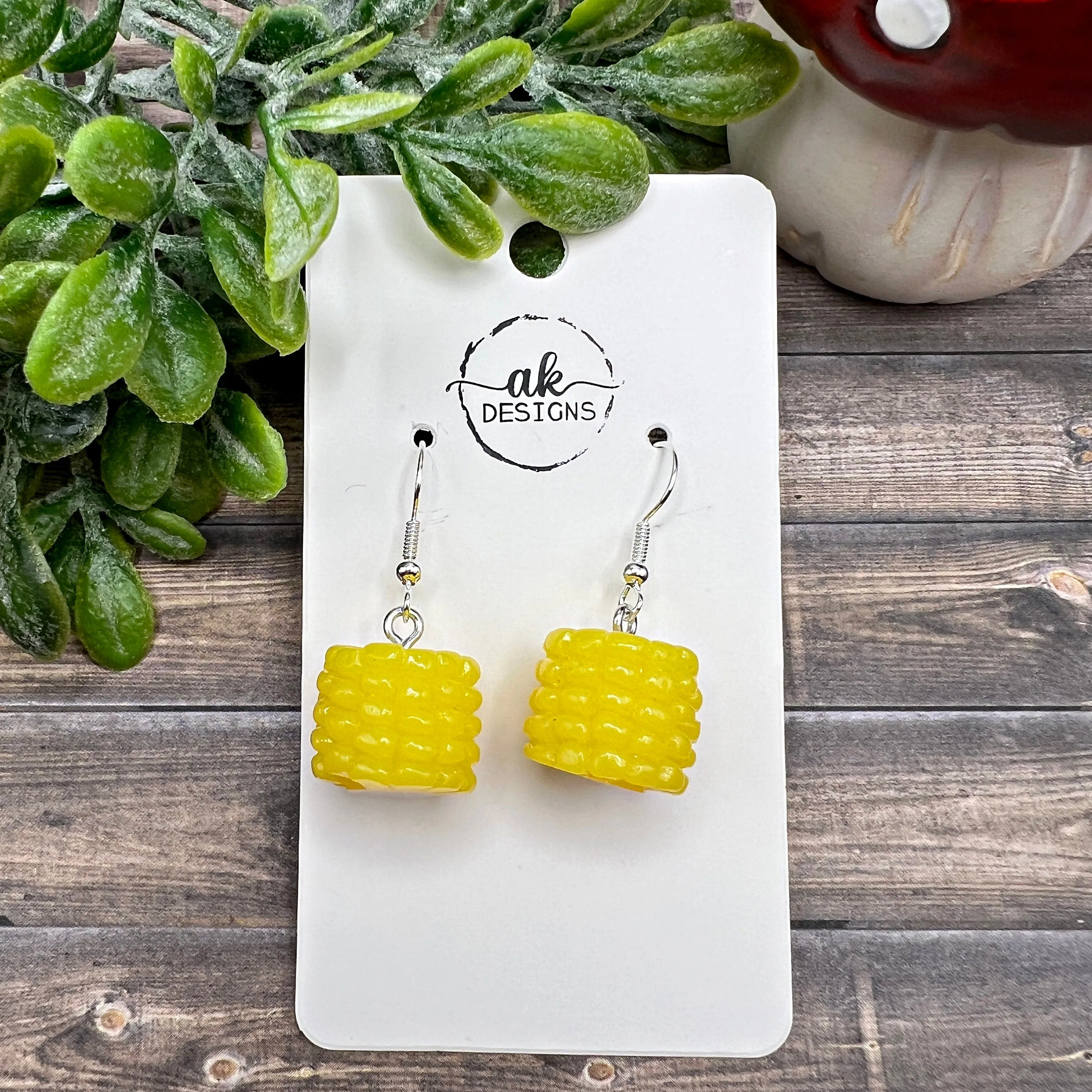 Mini Corn on the Cob Earrings