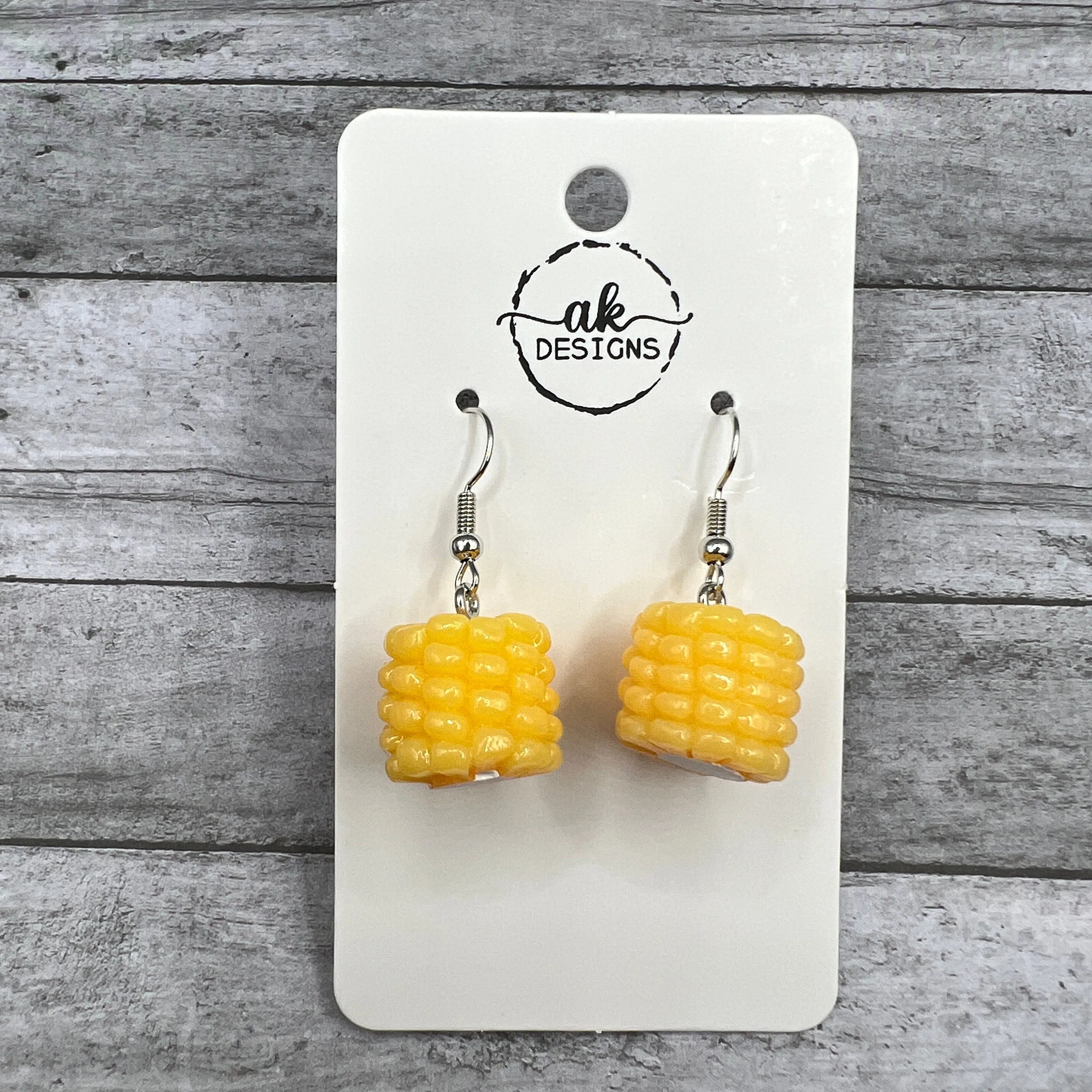 Mini Corn on the Cob Earrings