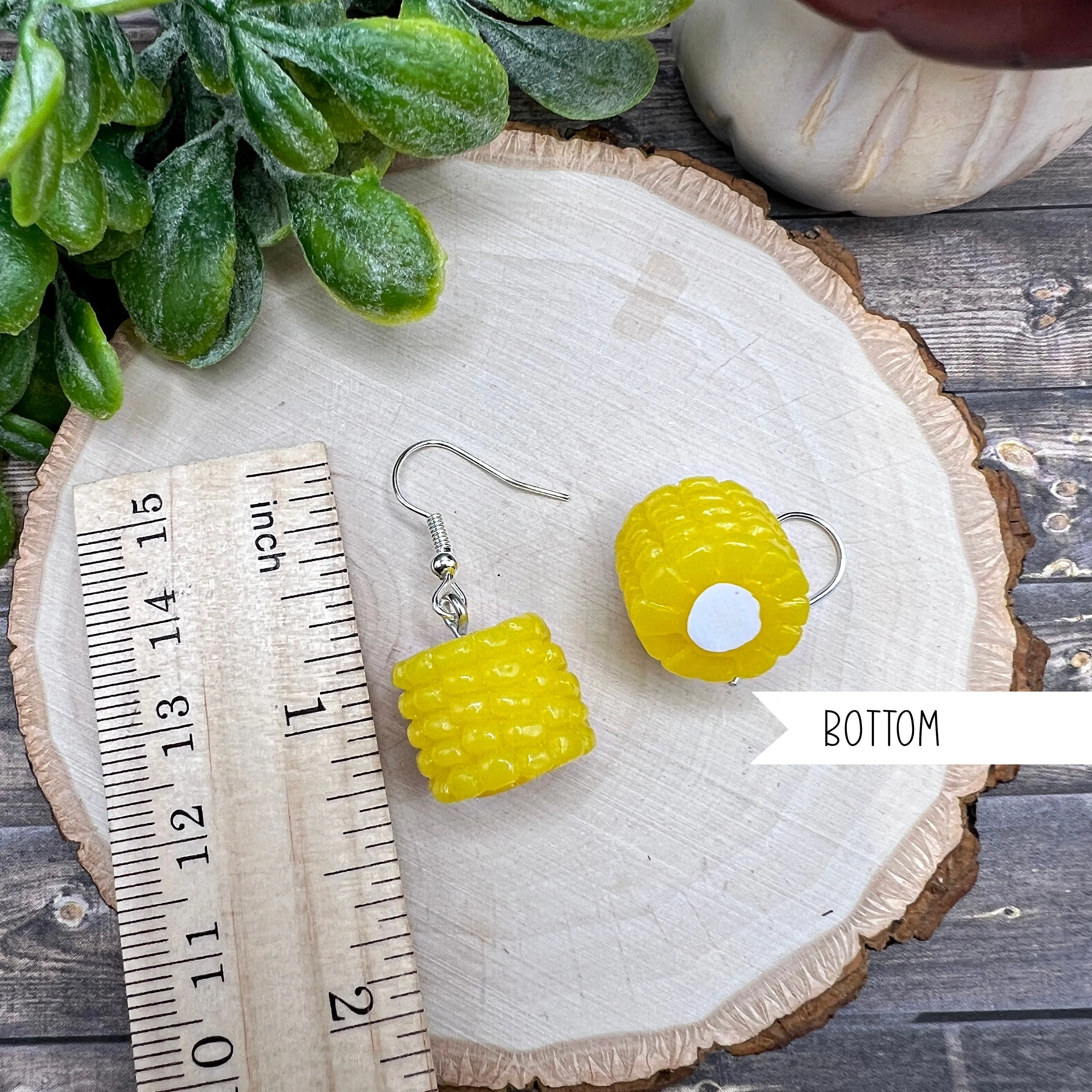 Mini Corn on the Cob Earrings