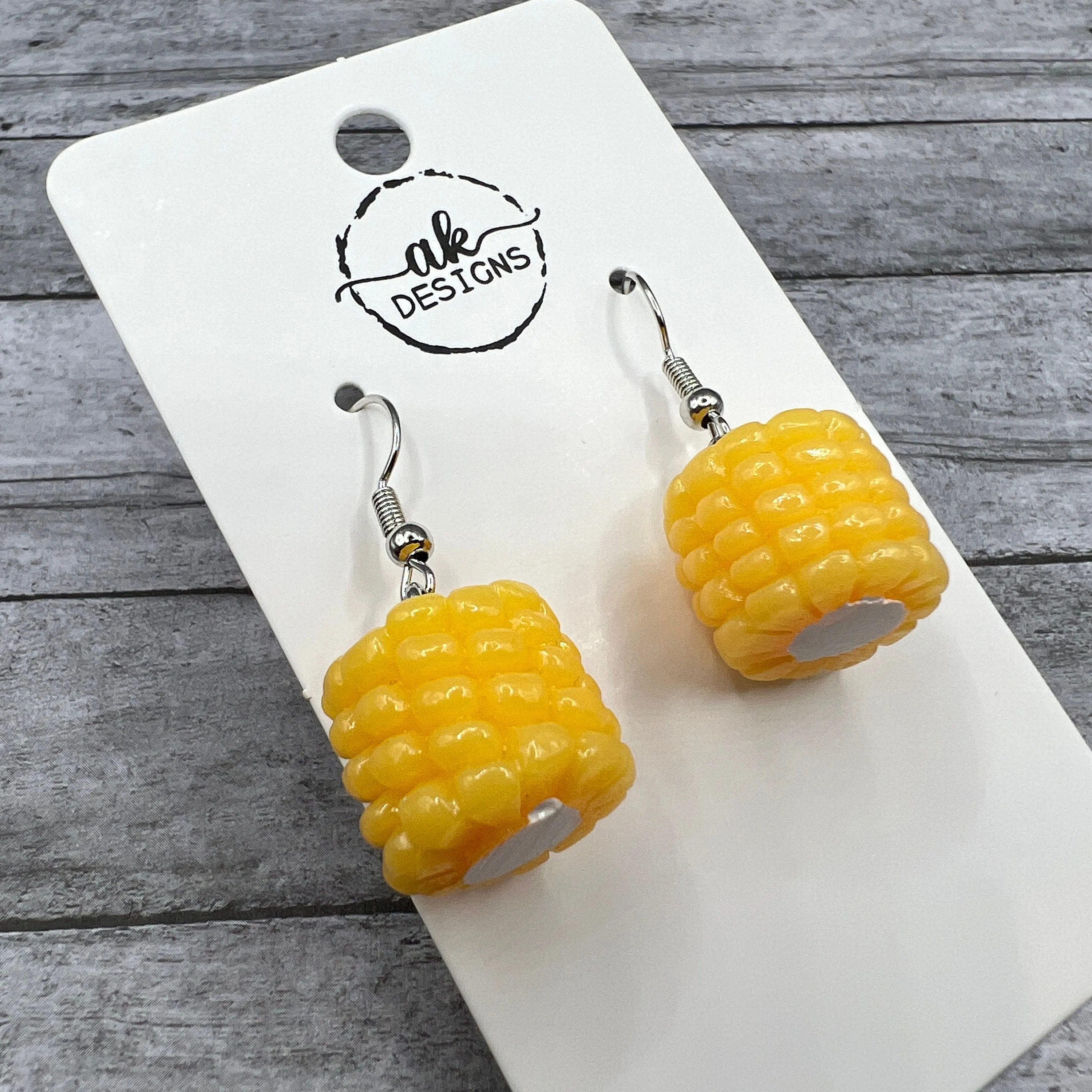 Mini Corn on the Cob Earrings