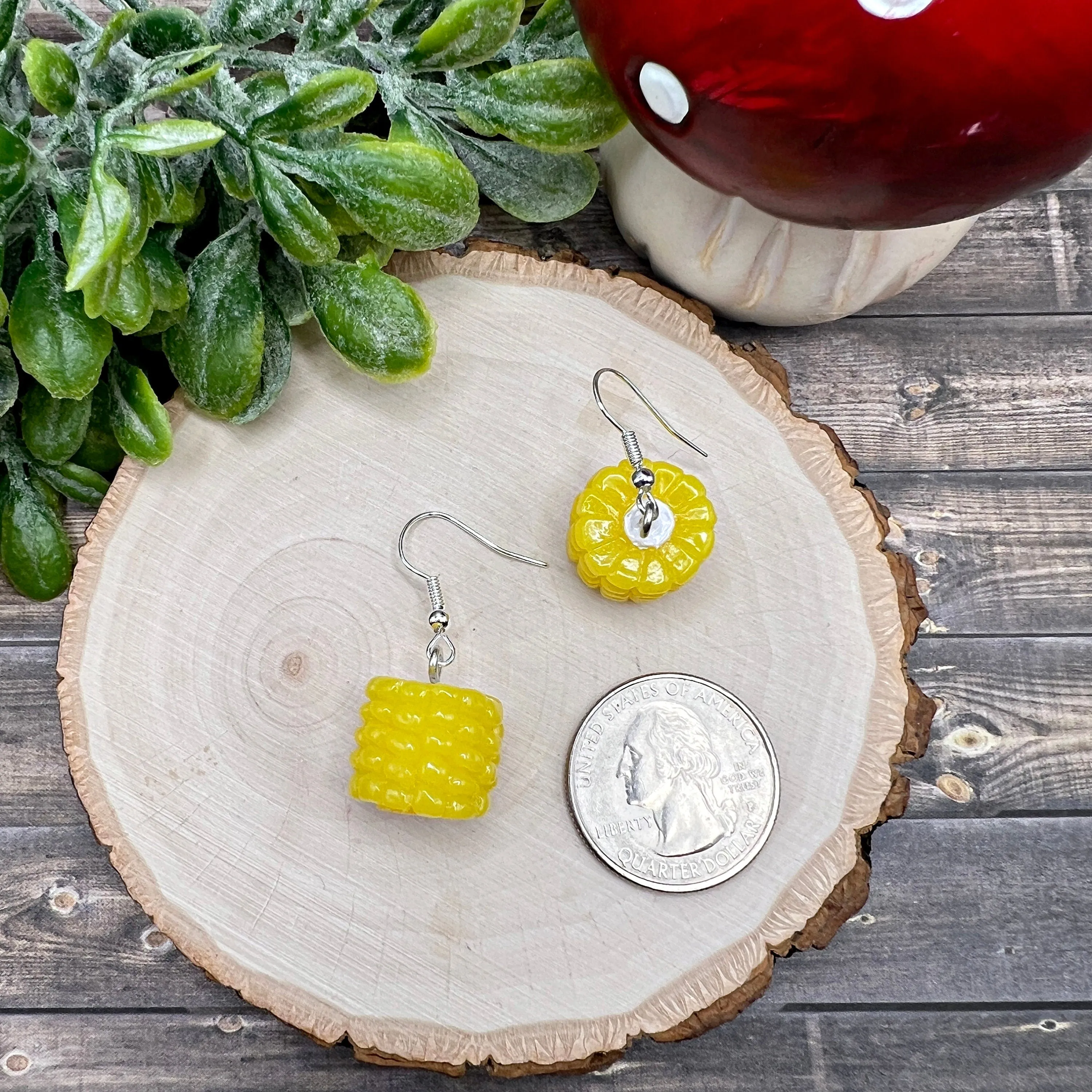 Mini Corn on the Cob Earrings