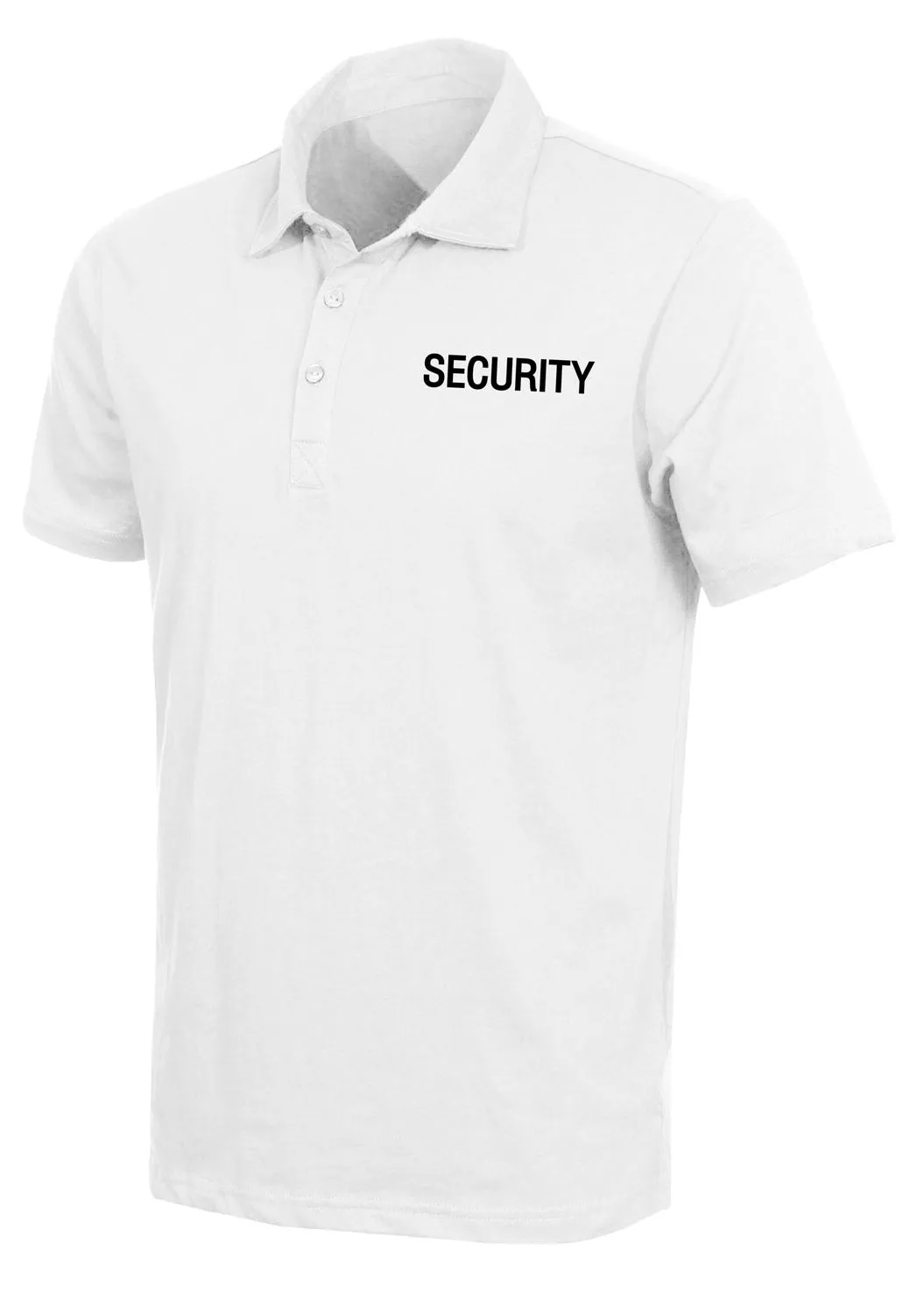 Moisture Wicking Security Polo Shirt- Black or White