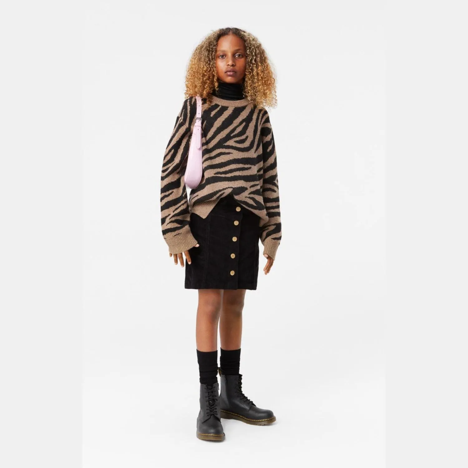 Molo Zebra Knit Gerda Sweatshirt