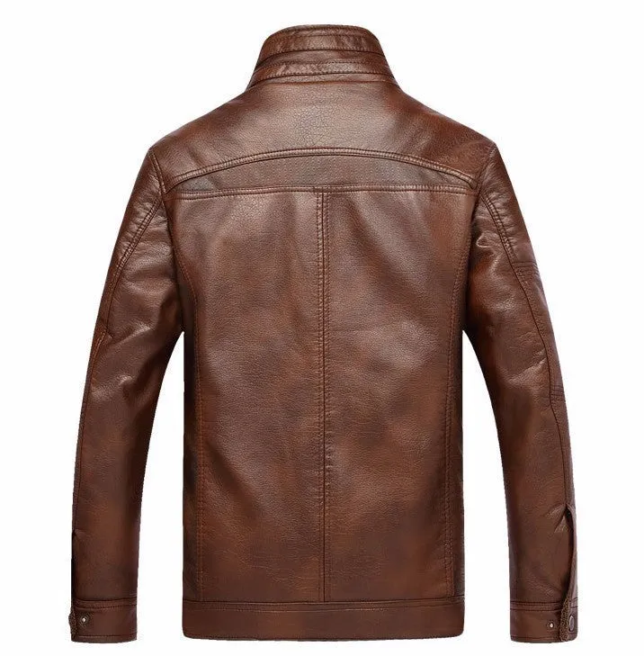 Mountainskin Leather  Faux Fur Jacket Fleece