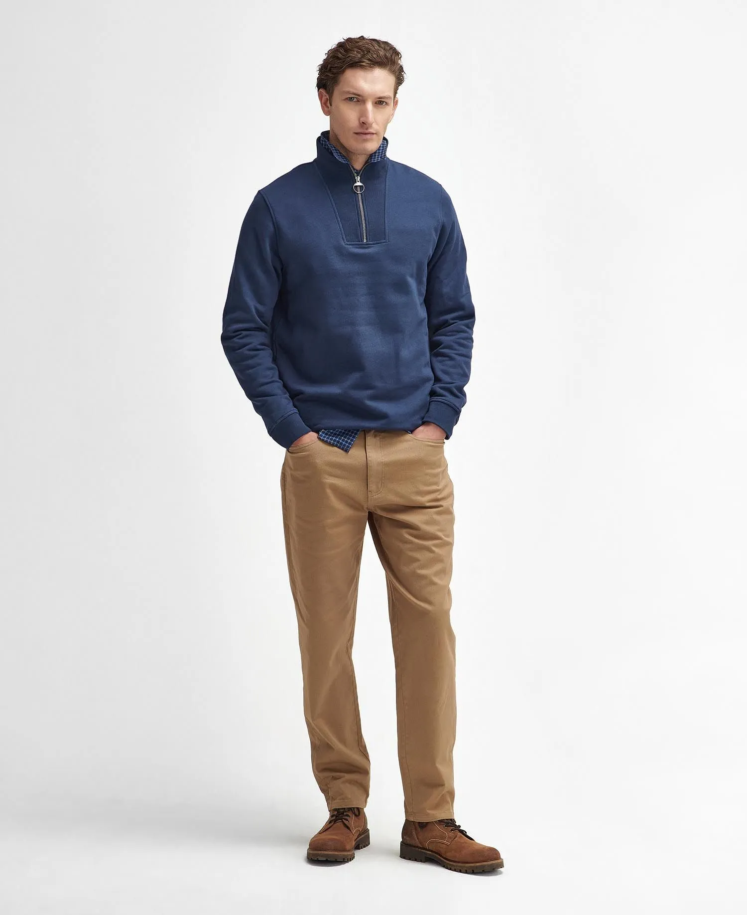 Nelson Half-Zip Sweatshirt - Navy