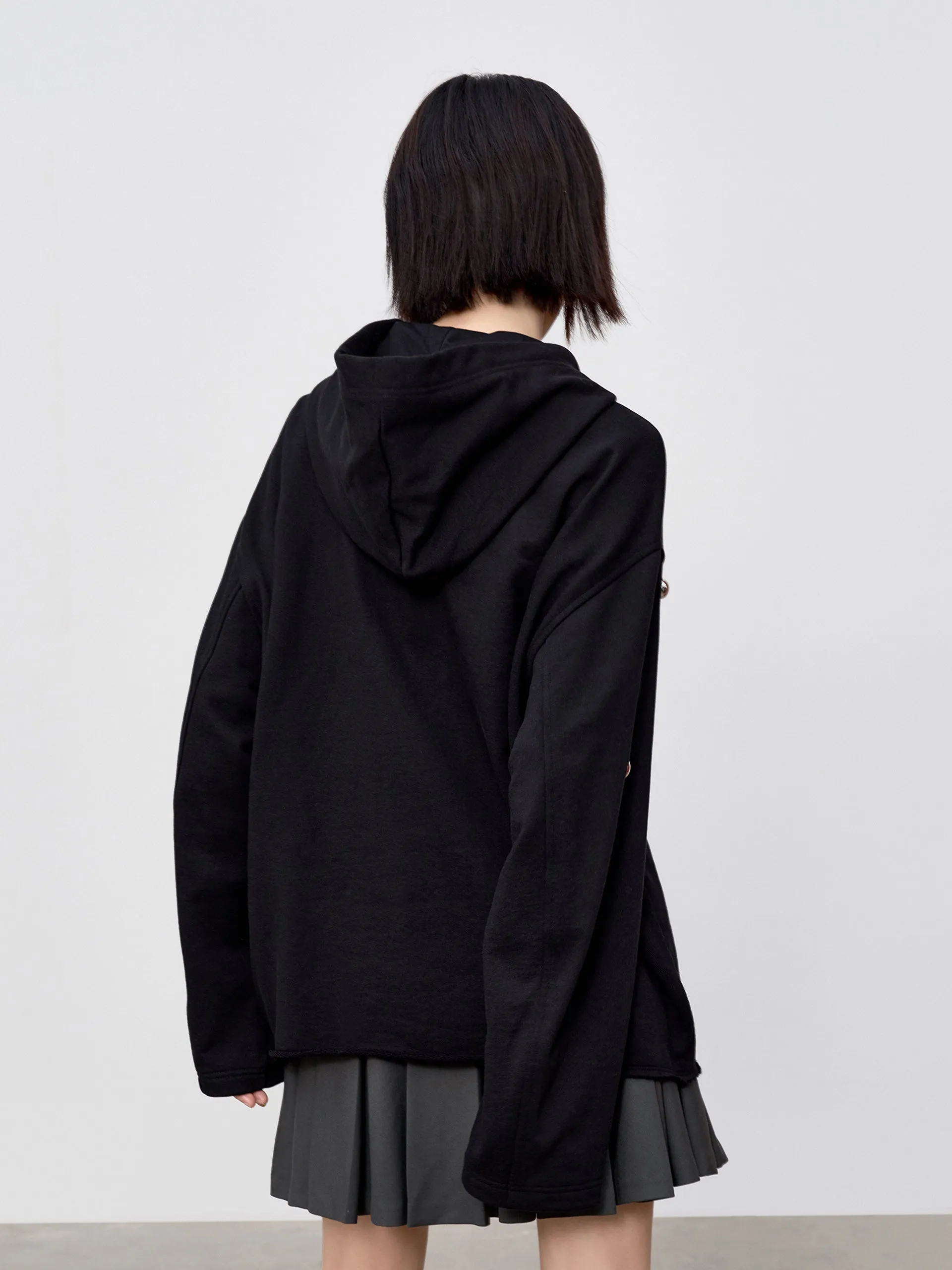 Oversize Hooded Sweatshirt