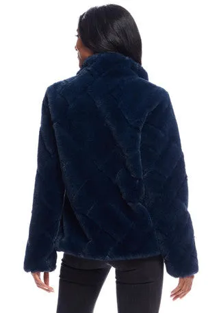 Paige Zip Jacket (Navy)