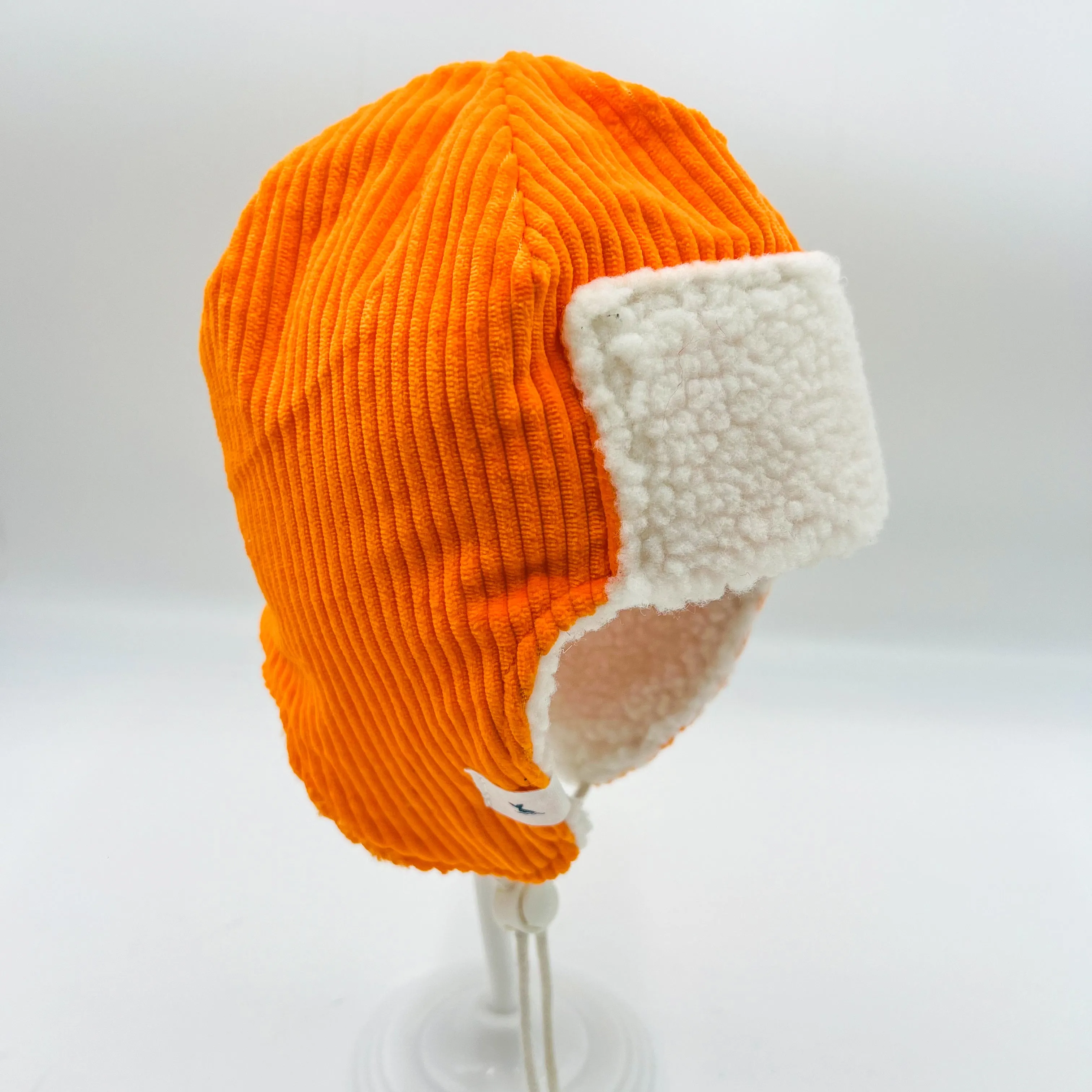 Pilot Hat (Orange corduroy)