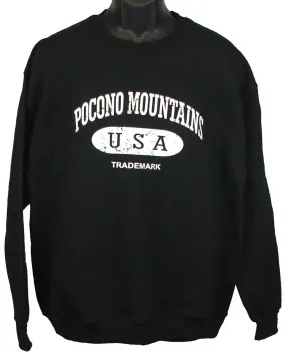 Pocono Trademark Crew Neck Sweatshirt