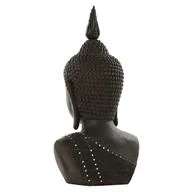 Polystone Buddha Bust Sculpture - Home Decor