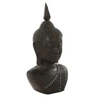 Polystone Buddha Bust Sculpture - Home Decor