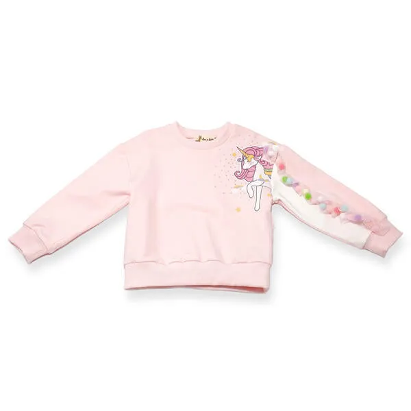 Pom Pom Unicorn Sweatshirt