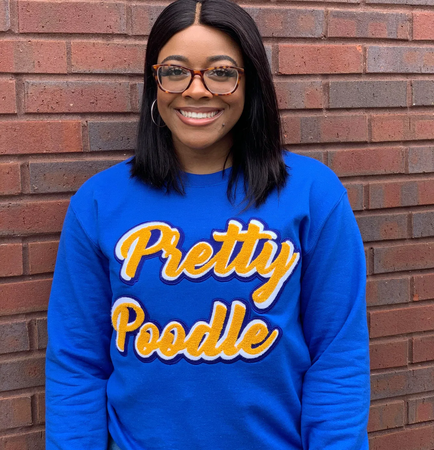 Pretty Poodle Sweatshirt (Unisex Sizing)