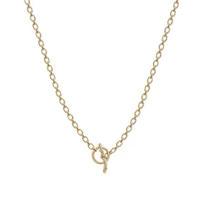 Quercus Alba Tree Branch Toggle Chain Necklace