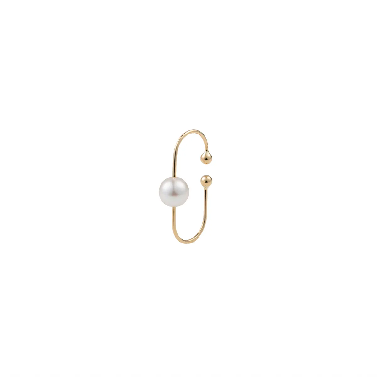 "Miró" Pearl Ear Cuff Medium size