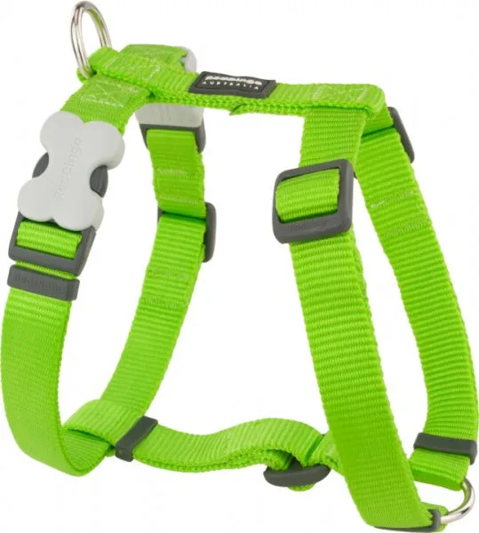 Red Dingo Harness Lime Green X-Large