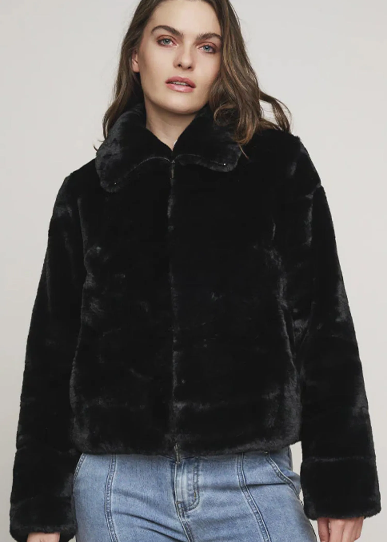 Rino & Pelle Sallie Faux Fur Jacket - MD