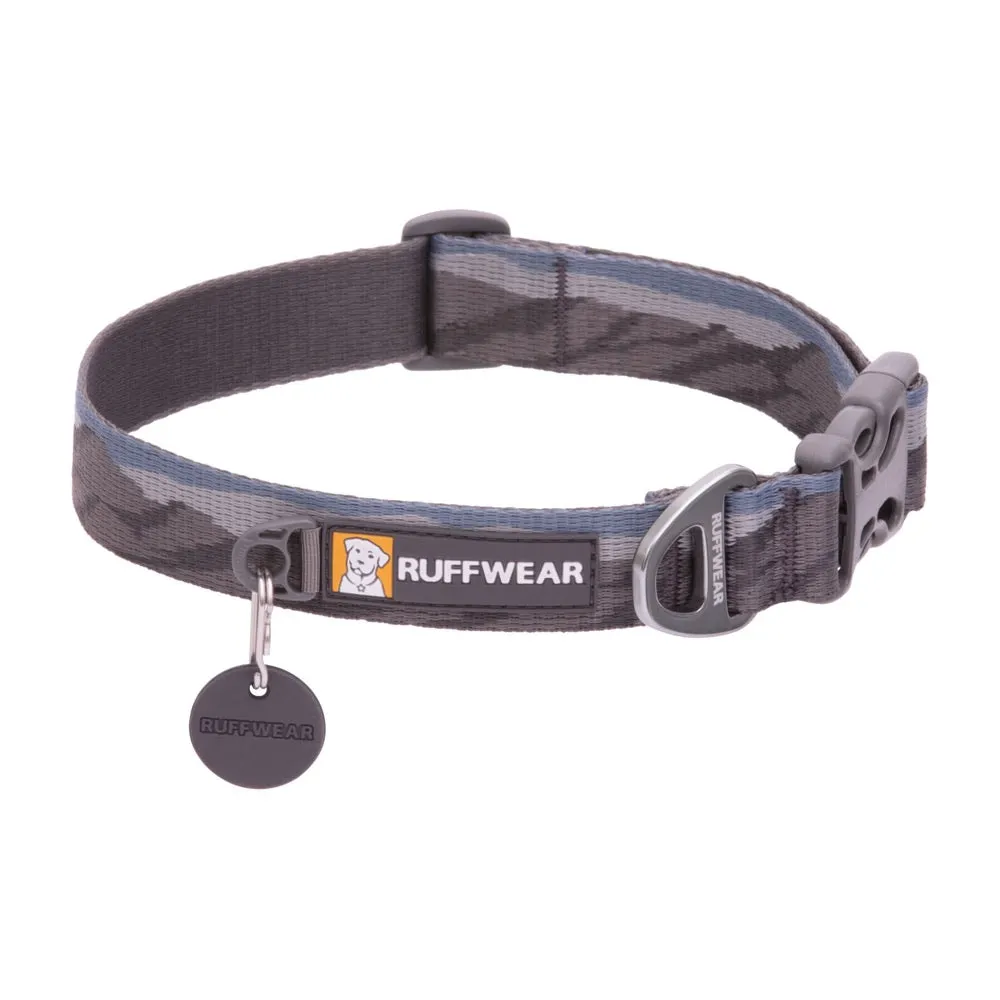 Ruffwear Flat Out Patterned Dog Collar (Rocky Mountains)