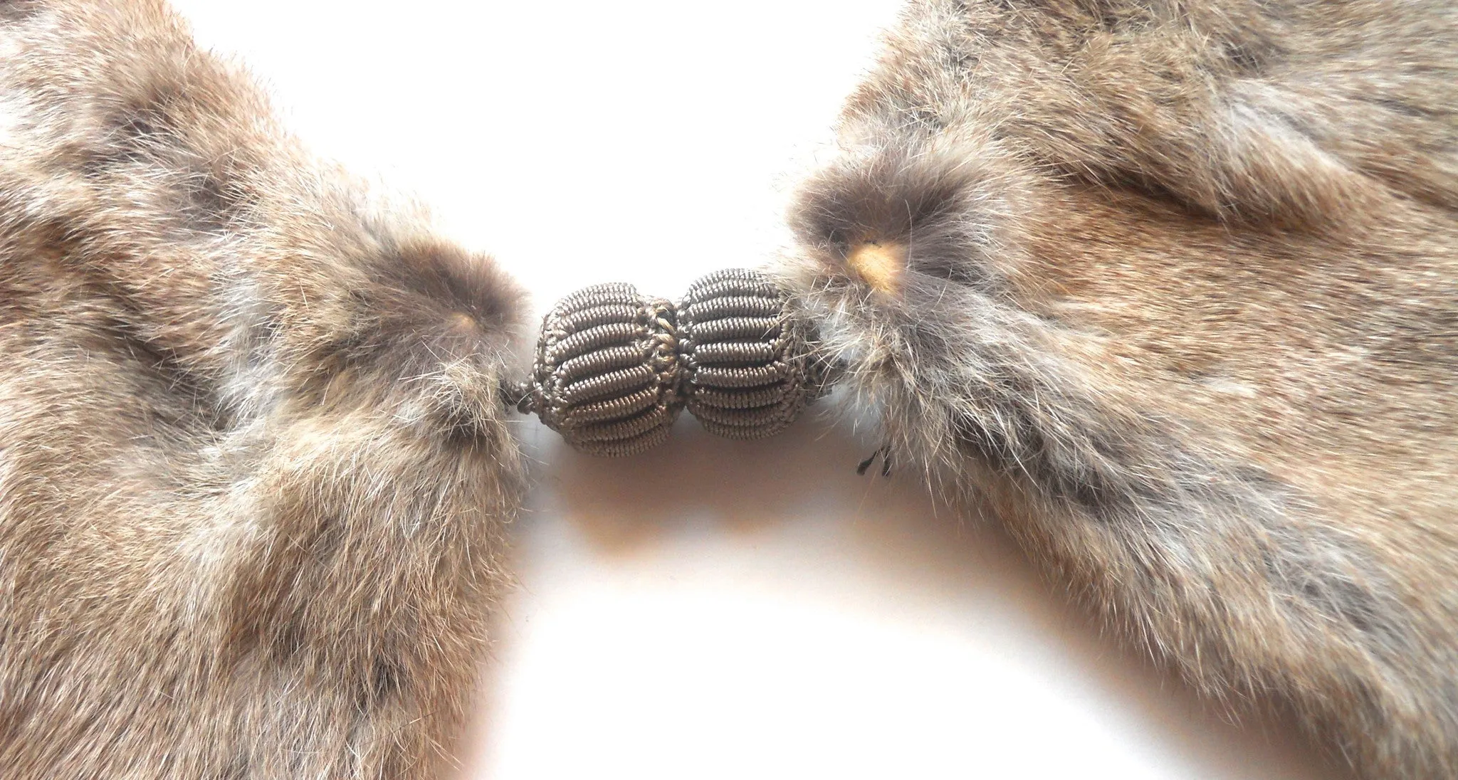 Russian Squirrel Fur Collar circa Early 1900s