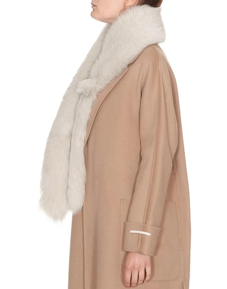 'S Max Mara Fur Collar