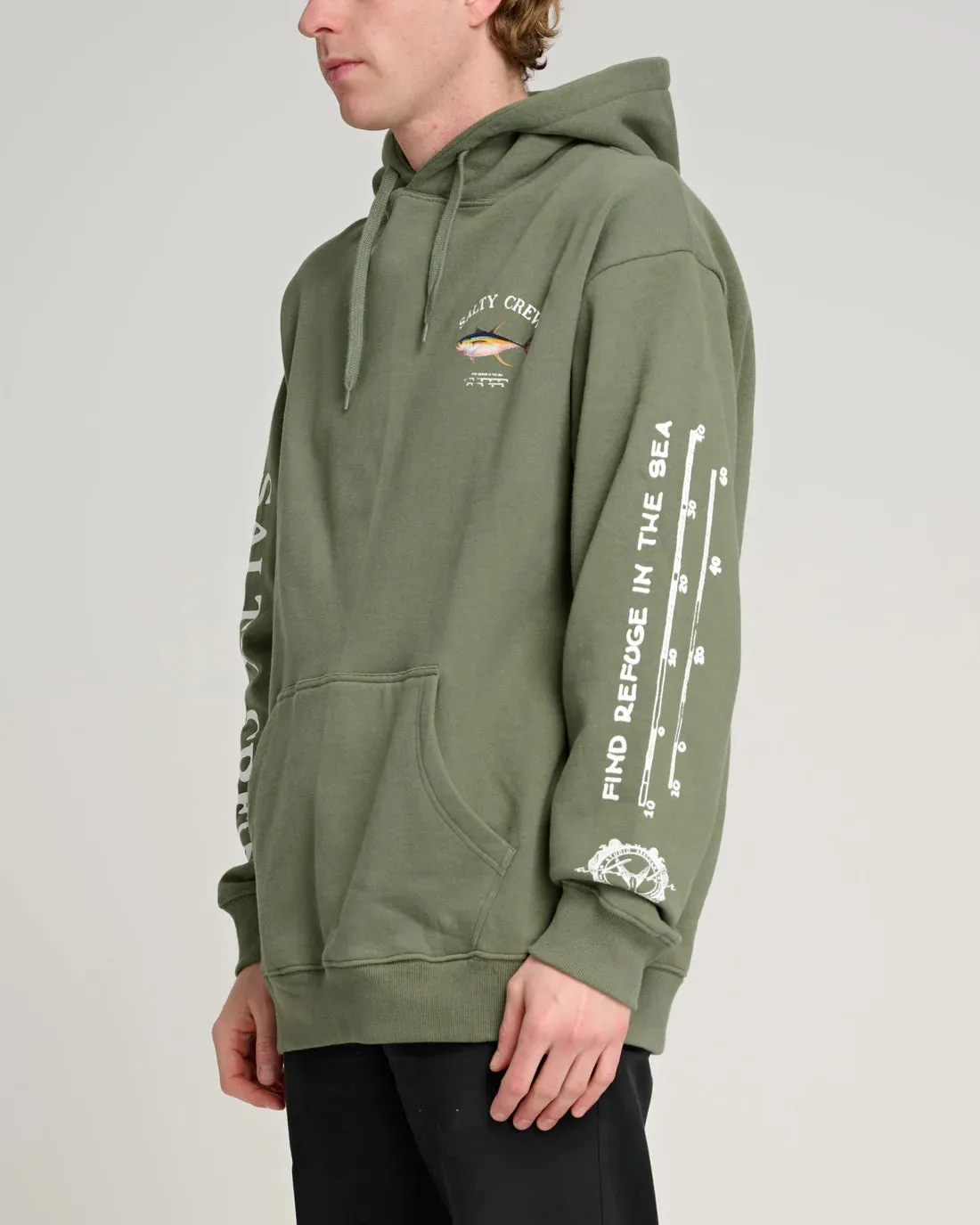 Salty Crew Mens Ahi Mount Hoodie