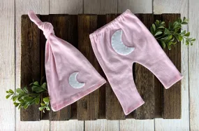 SET Basic Girl-White Felt Moon-Model 4