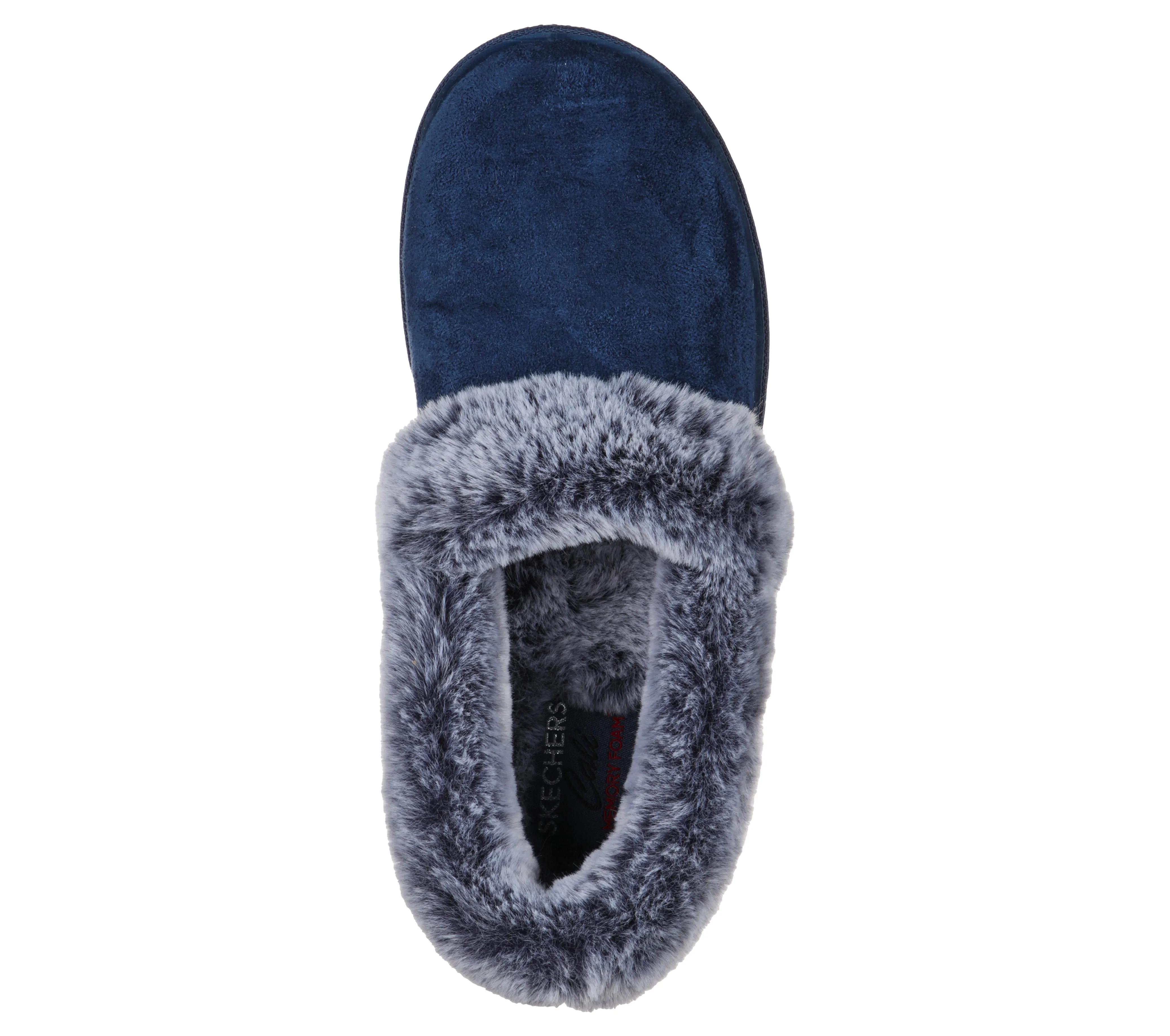 Skechers 32777/NVY Navy Womens Soft Slip On Slippers