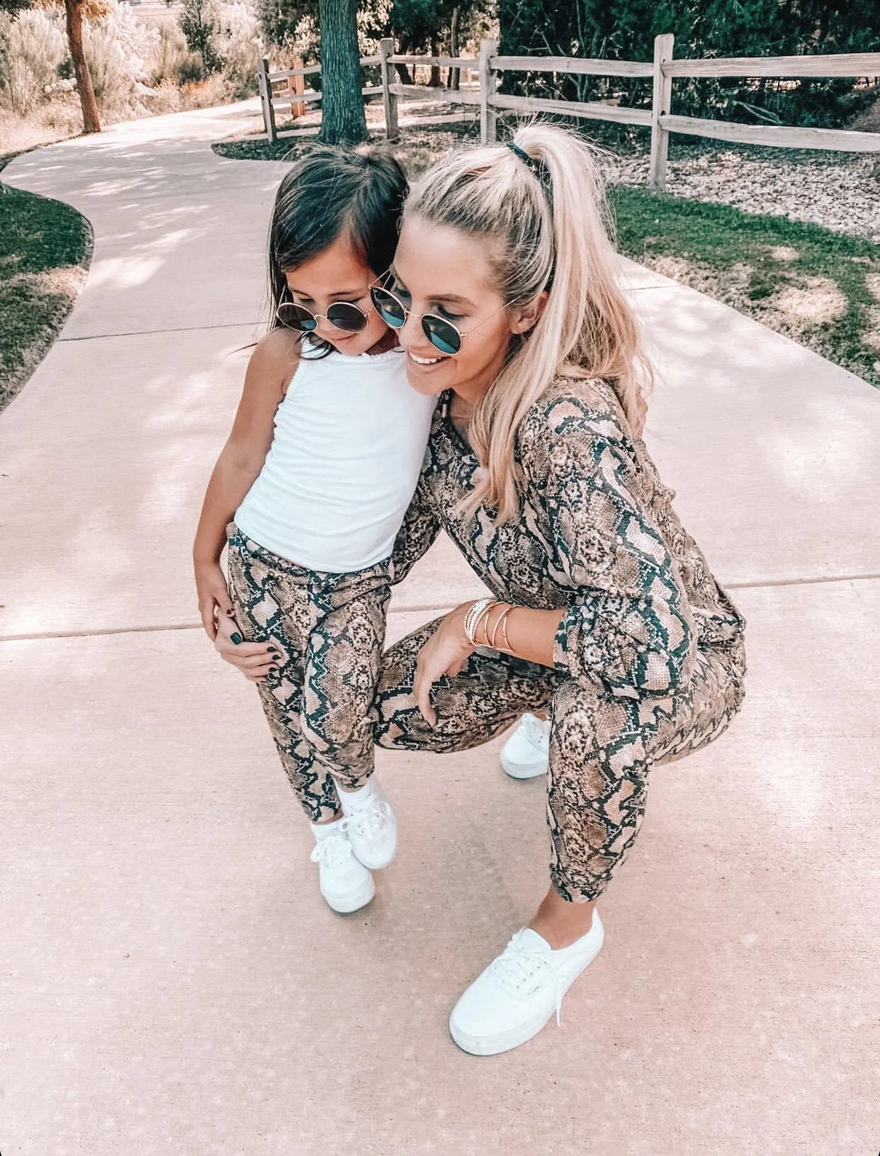 Snake Print Mommy and Me Loungewear