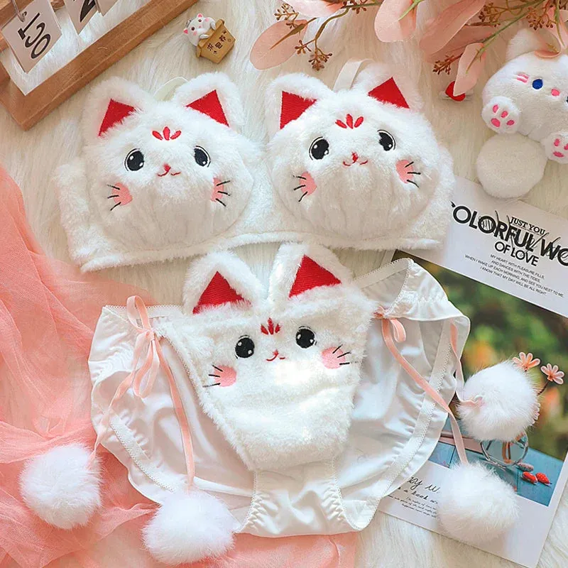 Soft Kitten Lingerie Set