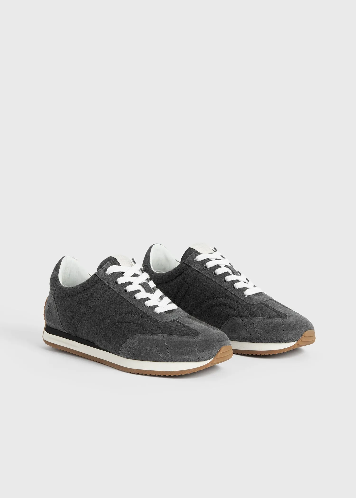 Sport sneakers dark grey